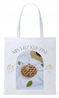 Dla Kucharza Kucharki Torba Eco Biała Shopper Z Nadrukiem Ze Zdjęciem
