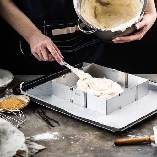 forma regulowana rant do ciast tortów kinghoff kh-1906 kwadratowa na Arena.pl