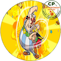 Opłatek waflowy na tort - ASTERIX & OBELIX