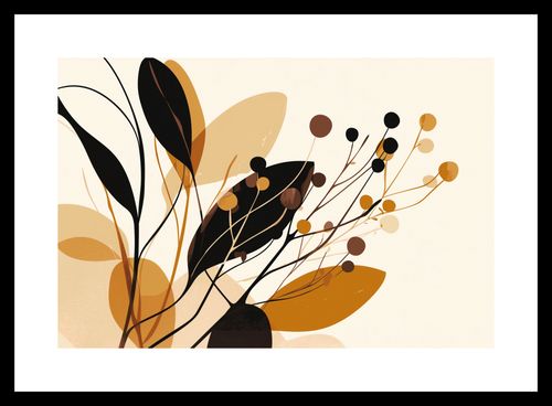 Plakat 30x20cm Jesienne Sylwety na Arena.pl