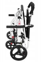 Wózek inwalidzki transportowy ręczny z hamulcami ultralekki Antar