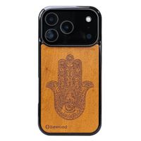drewniane etui bewood do iphone 17 pro hamsa imbuia