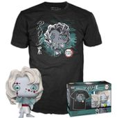 funko pop! tees demon slayer rui glow 1307 figurka+t-shirt l