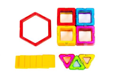 Kolorowe klocki magnetyczne MAGICAL MAGNET 52SZT na Arena.pl