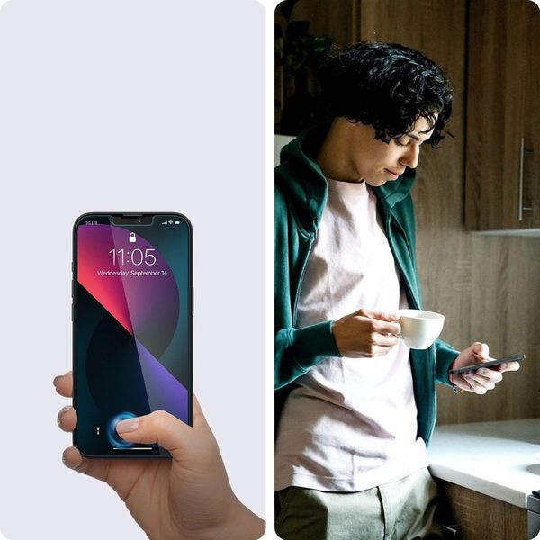 Szkło hartowane Spigen do iPhone 13 /Pro EZ PR 2P zdjęcie 6