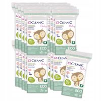 Płatki kosmetyczne okrągłe Cleanic Baby ECO 100% bawełna 60 szt.