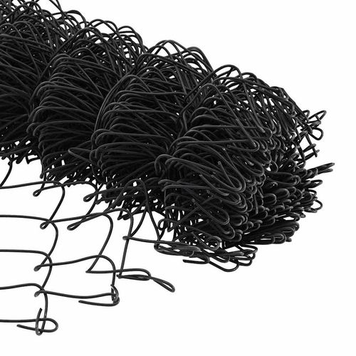 Ogrodzenie z ogniw ze słupkami Szary 0.8 x 10 m Stal na Arena.pl