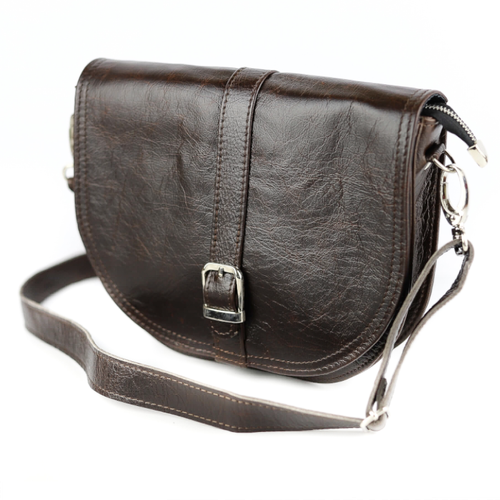 T-05 Torebka kopytko-gnieciony brąz KEMER na Arena.pl