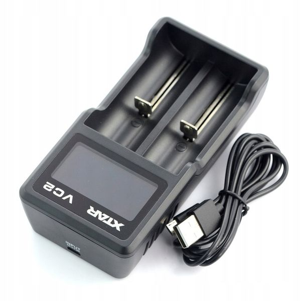 ŁADOWARKA DO AKUMULATORÓW XTAR VC2 LI-ION 18650 zdjęcie 11