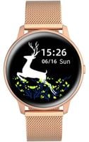 damski smartwatch g.rossi sw015-4 różowe złoto
