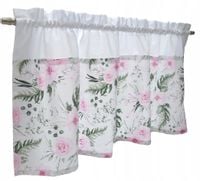 ZAZDROSTKA firana kuchenna kwiaty in garden 100x40