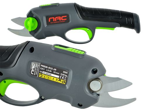 AKUMULATOROWY SEKATOR DO CIĘCIA GAŁĘZI NAC PRB36-B15-JN 800 CIĘĆ NA 1 ŁADOW na Arena.pl