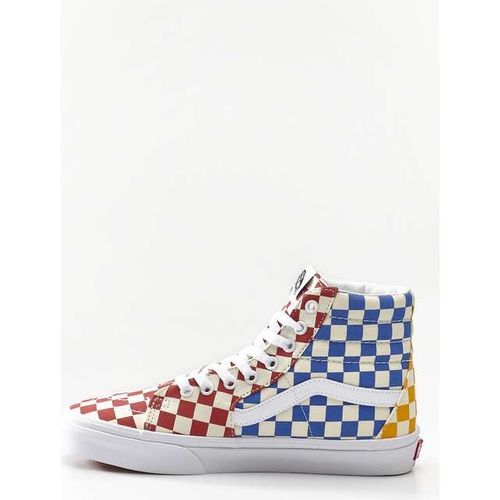 Vans SK8 HI VLV CHECKERBOARD MULTI TRUE WHITE na Arena.pl