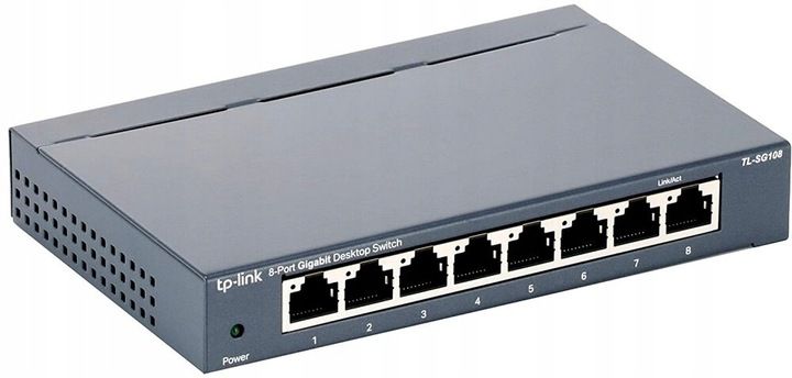 Switch TP-LINK TL-SG108 8xLAN zdjęcie 8