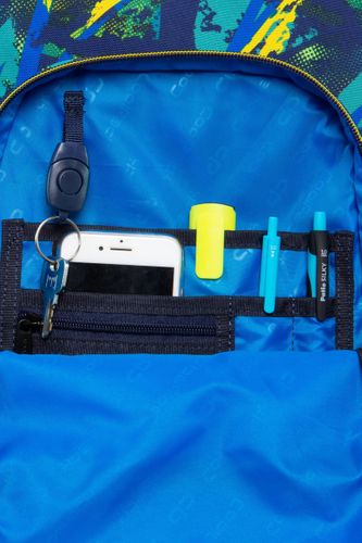 Plecak CoolPack BASIC PLUS w żółte wzory, ABSTRACT YELLOW (B03007) na Arena.pl