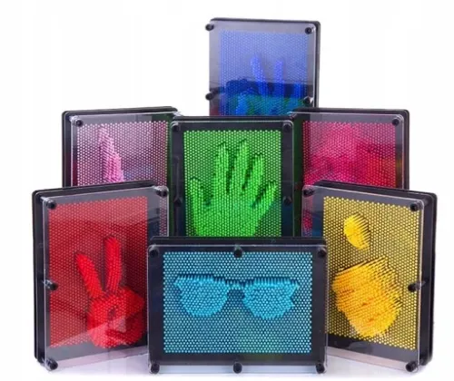 3D TABLICA SZPILKOWA PINART GADŻET PIN ART KREATYWNA ZABAWA Sensoryczna XXL na Arena.pl