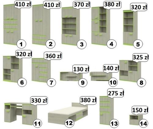 Półka wisząca KLAUDIUSZ na Arena.pl