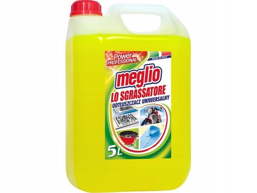 Płyn odtłuszczający MEGLIO Sgrassatore Lemon 5L na Arena.pl