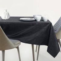 Obrus Plamoodporny VESTA 140x400 Czarny AmeliaHome