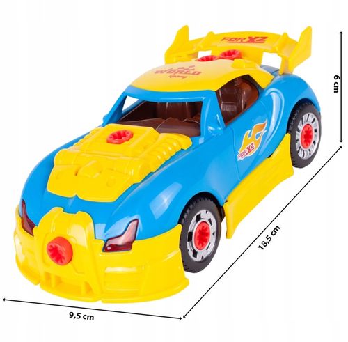SAMOCHÓD AUTO BUGATTI DO ROZKRĘCANIA SAMODZIELNEGO MONTAŻU WIERTARKA na Arena.pl