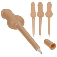 Śmieszny długopis Penis Pen 18 cm dyndający, mięki penis - śmieszny prezent