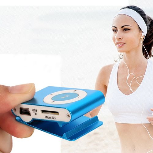 ODTWARZACZ MP3 KLIPS SŁUCHAWKI + KARTA SD 8GB USB na Arena.pl