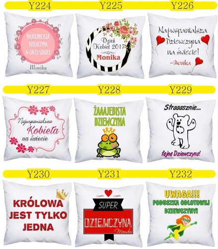 prezent NA dzień chłopaka męża FOTO poduszka na Arena.pl