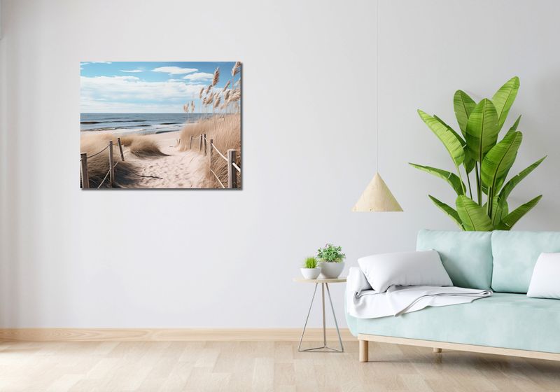 Obraz 90x70cm Nadmorski Most zdjęcie 2