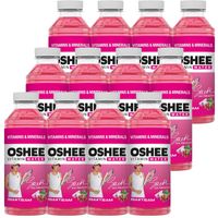 Oshee Vitamin smaku czerwonych winogron dragonfruit 555ml x 12 sztuk
