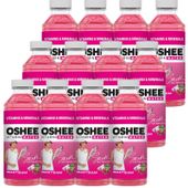 Oshee Vitamin smaku czerwonych winogron dragonfruit 555ml x 12 sztuk