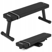 Ławka Treningowa Do Ćwiczeń Ławeczka Prosta Składana na Płasko Zipro Plank