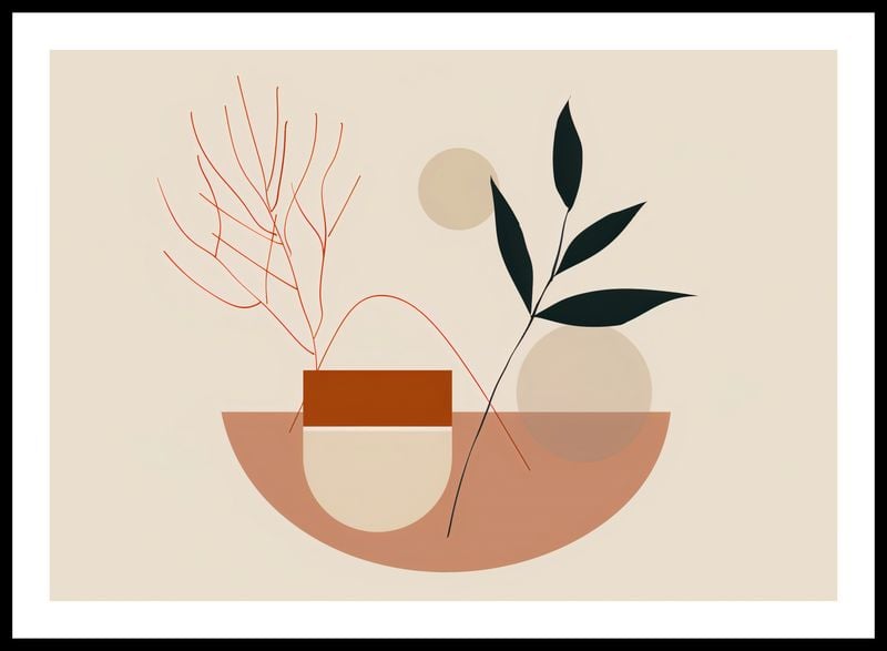 Plakat 66,5x46,5cm Botaniczna Przymiarka zdjęcie 3