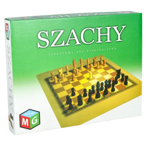 Szachy duże gra planszowa 5+ MULTIGRA na Arena.pl