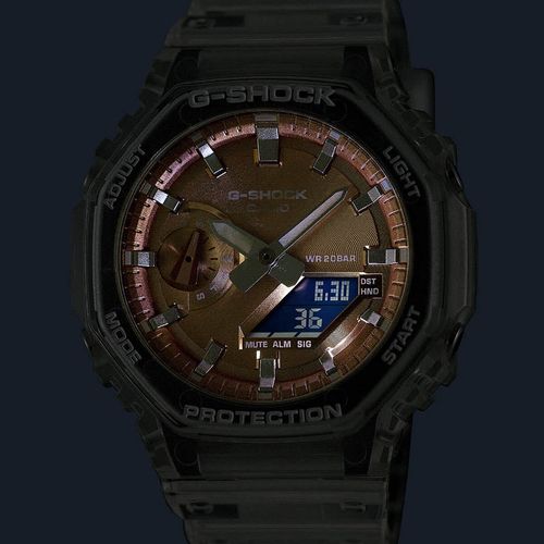 Zegarek Męski Casio G-Shock BRIGHT METALLIC - LIGHT BLUE (Ø 44,5 mm) na Arena.pl