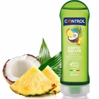 control żel do masażu 2 w 1 exotic touch 200 ml bez parabenow