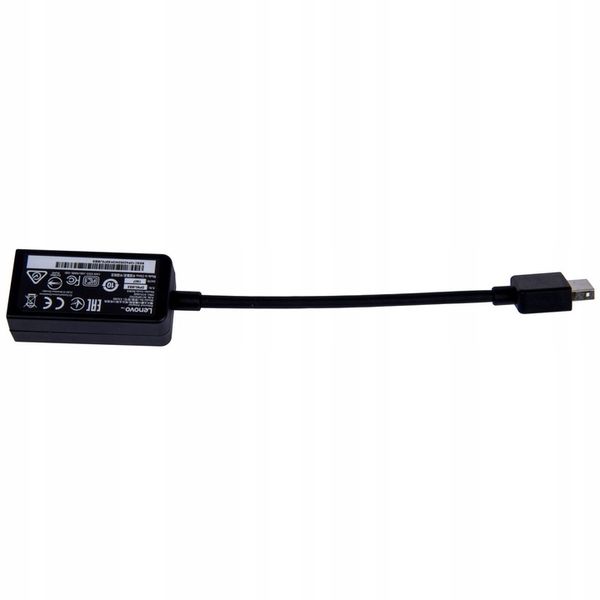 Adapter LAN Ethernet RJ45 Display Port Lenovo zdjęcie 2