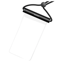 wodoodporne etui baseus aquaglide z zamkiem cylindrycznym (czarne)