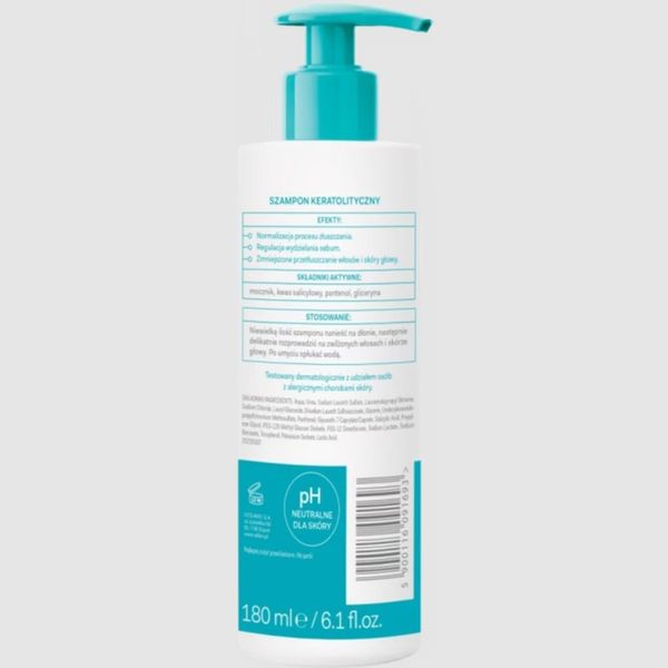 Oillan Derm+ szampon keratolityczny 180ml zdjęcie 2