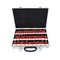 Frezy do drewna łożyskowane 35 el zestaw frezów KD10280