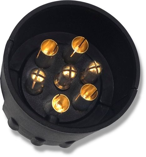 TESTER MIERNIK GNIAZDA WTYCZKI PRZYCZEP 9V 7 13 PINÓW +BATERIA I 2 ADAPTERY na Arena.pl