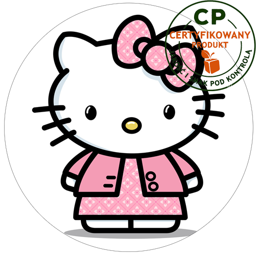 Opłatek na tort Hello Kitty zdjęcie 1