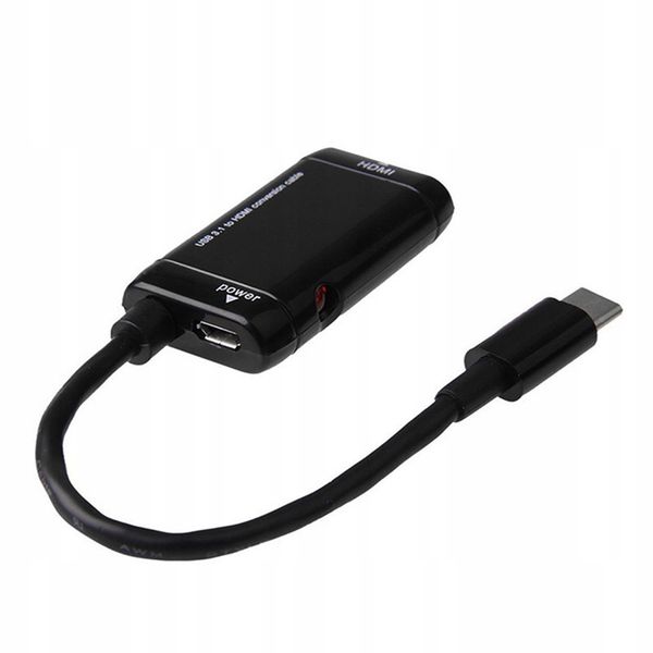 Adapter USB 3.1 typ C do HDMI konwerter MacBook zdjęcie 3