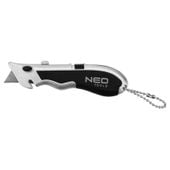 nóż trapezowy mini + 4 ostrza - t n63-703