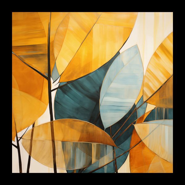 Plakat 20x20cm Harmonia Odcieni zdjęcie 2