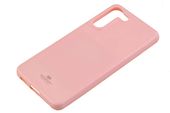 Etui Mercury Goospery Jelly Case do Samsung Galaxy S21 FE pudrowy róż