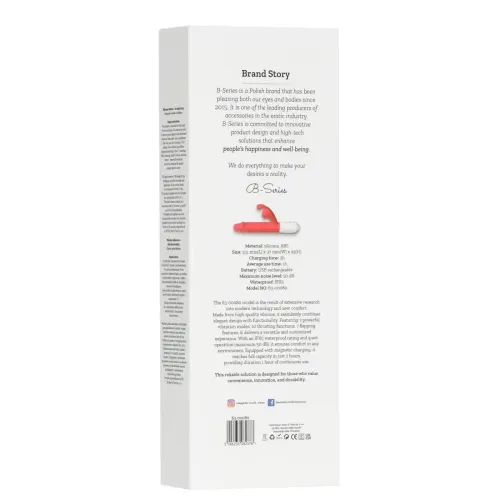 Silicone Vibrator 7 Vibration modes - 10 thrusting and 7 Flapping na Arena.pl