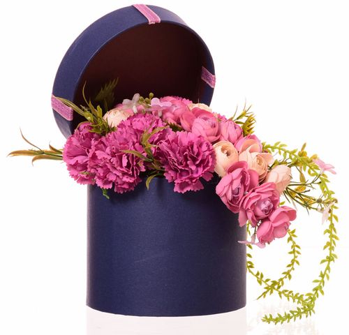 Flower box krem purple prezent na Arena.pl
