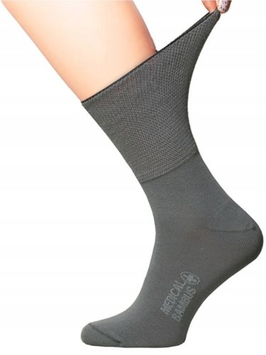 5x Skarpetki BAMBUSOWE MEDYCZNE JONY SREBRA Ag+ antybakteryjne PL 38-40 na Arena.pl