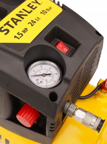 STANLEY KOMPRESOR BEZOLEJOWY SPRĘŻARKA 24L 10bar na Arena.pl