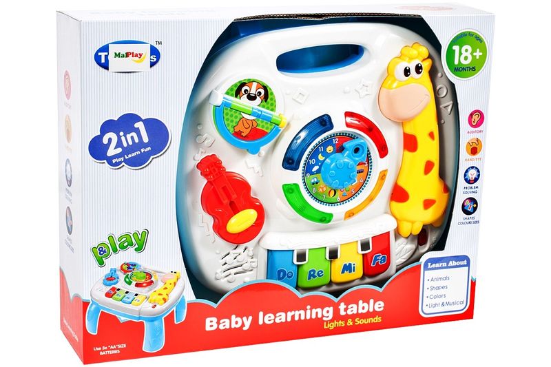 Stolik Żyrafa Edukacyjna Panel zdjęcie 11